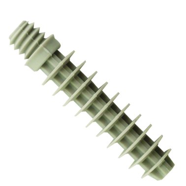 Patte à vis nylon M7 - Boîte de 100