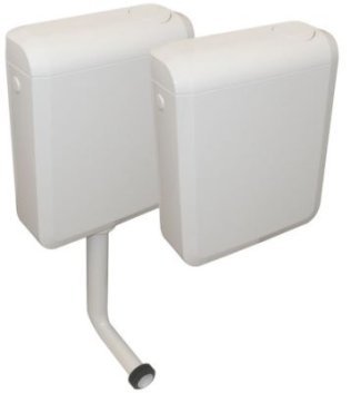 Tube De Chasse Diamètre 50 Mm Pour Réservoirs WC Encastrés